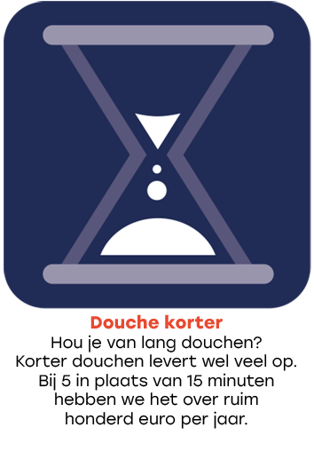 Douche korter